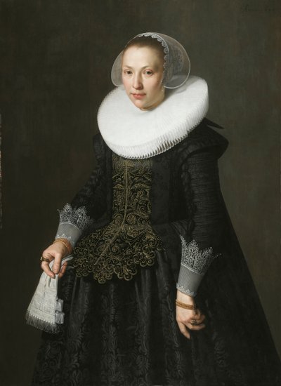 Portrait of a Lady by Nicolaes 1590 1653 Eliasz